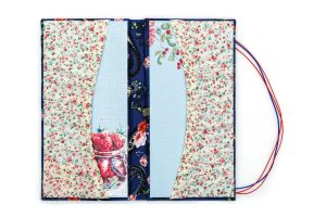 Scrapbooking holder for travel documents